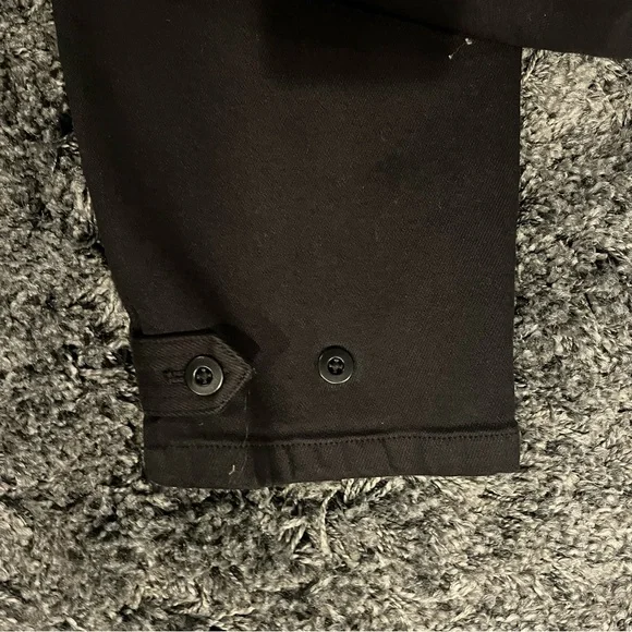 🍒ARITZIA WILFRED FREE HIGH WAISTED BLACK CARGO PANTS SIZE 8🍒 - Picture 5 of 7